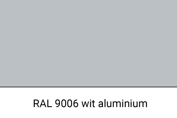 RAL 9006 wit aluminium ws