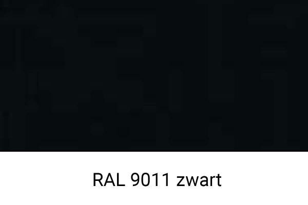RAL 9011 zwart ws